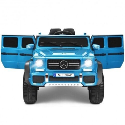 Licensed Mercedes-Benz Kids Ride On Car in Navy Blue - 12V Battery Powered