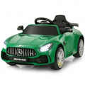 Licensed Mercedes Benz Kids Ride-On Car with Remote Control - Green (12V)