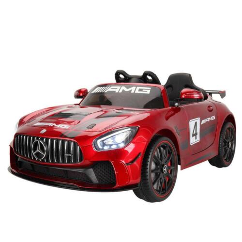 Licensed Mercedes Benz Kids Ride-On Car with Remote Control - Red