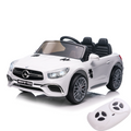 Licensed Mercedes Benz SL65 AMG Electric Ride-On Car for Kids with Remote Control and LED Lights - 12V