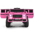 Licensed Pink Mercedes-Benz Kids Ride On Car - 12V Battery Powered