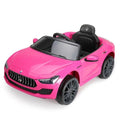 Light Pink Maserati Electric Ride-On Car for Kids with Remote Control