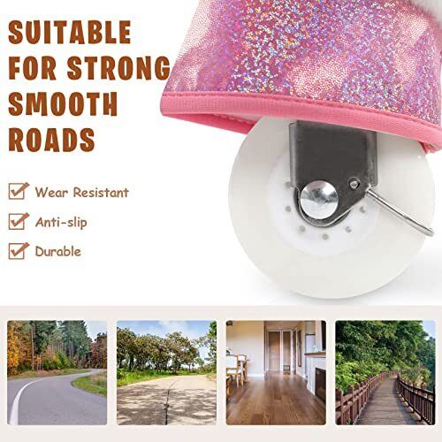 Magical Pink Unicorn Ride-On Toy for Kids Ages 4-9