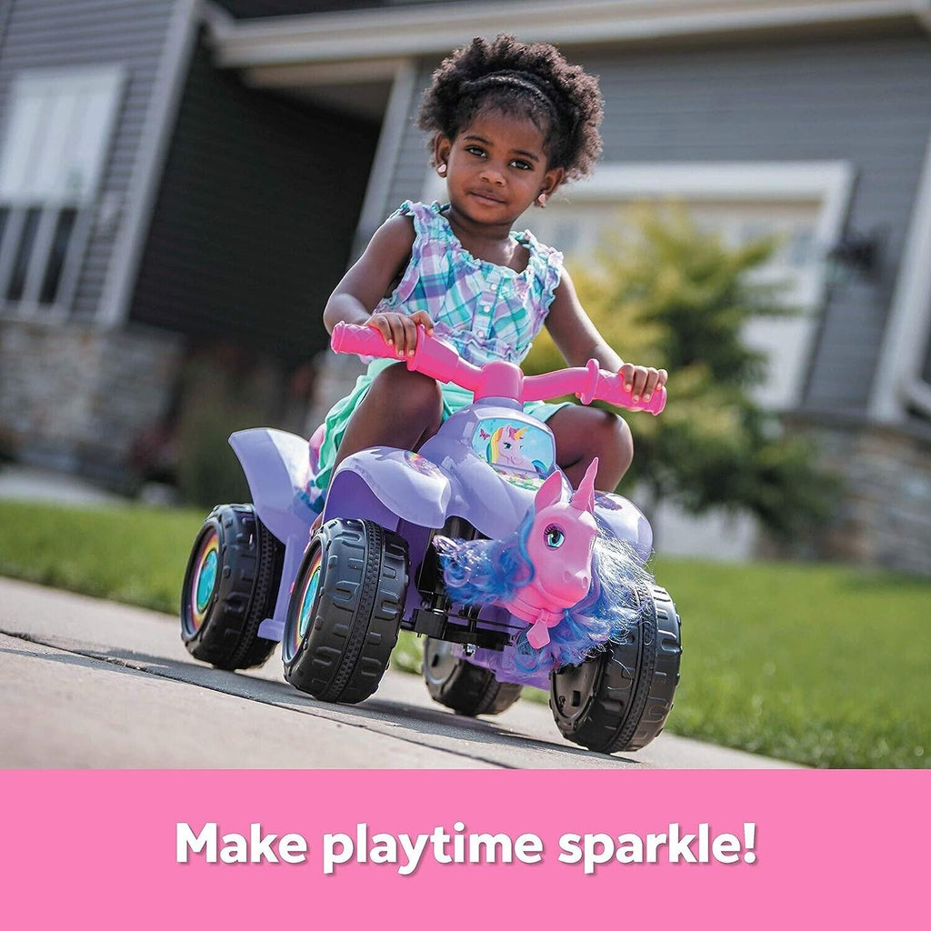 Magical Unicorn Ride-On for Toddlers - Suitable for Ages 1.5-3 - Supports up to 44 lbs - Easy and Fun to Ride