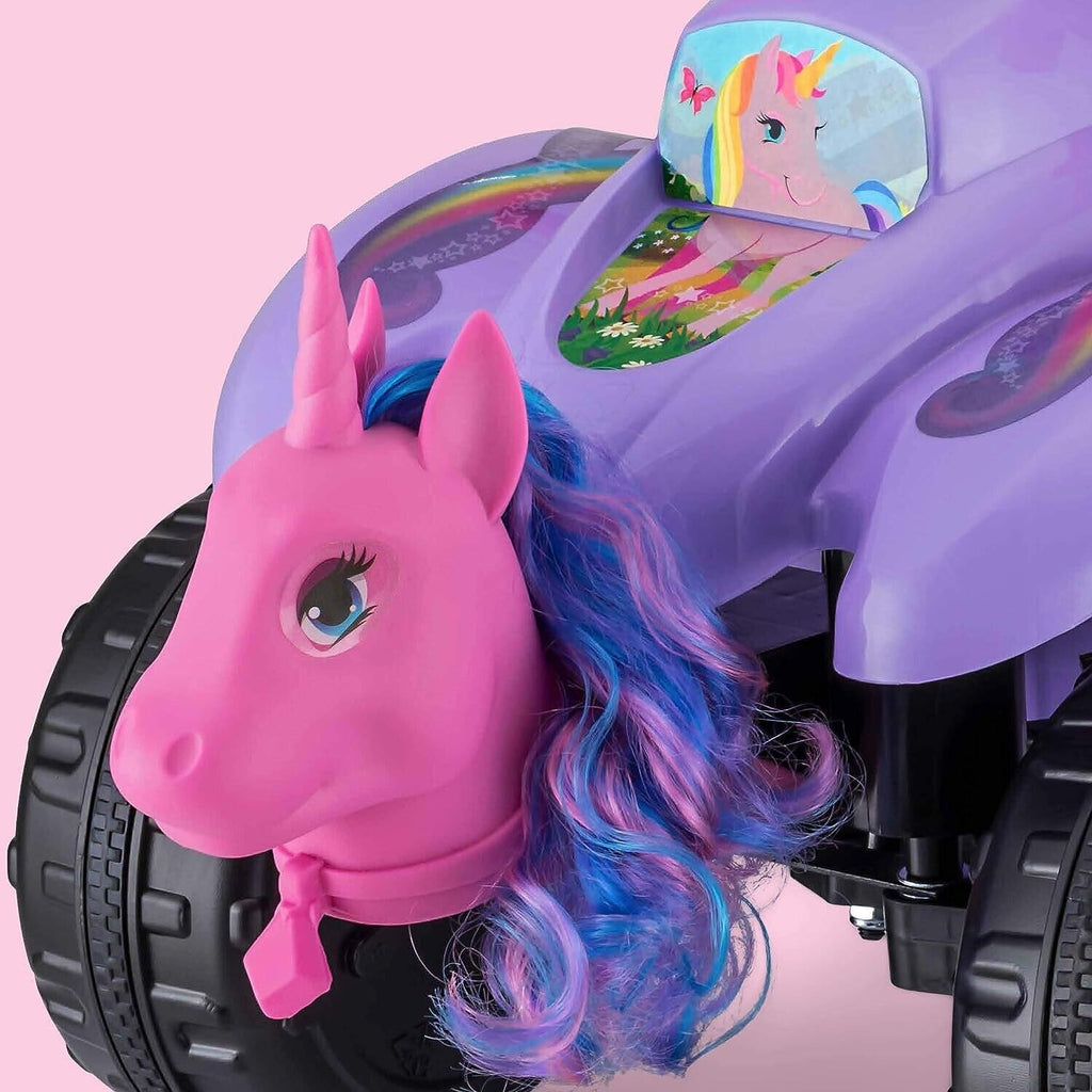 Magical Unicorn Ride-On for Toddlers - Suitable for Ages 1.5-3 - Supports up to 44 lbs - Easy and Fun to Ride