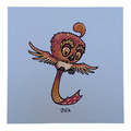 Marq Spusta Baby Blissed Out Bird (Opal) Micro Print