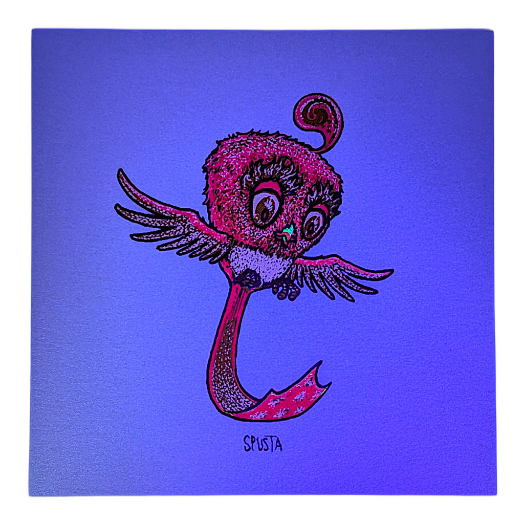 Marq Spusta Baby Blissed Out Bird (Opal) Micro Print