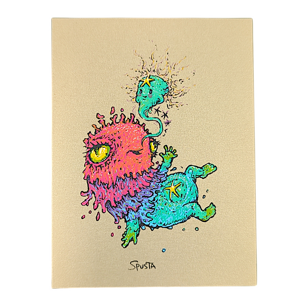Marq Spusta Baby Creature (Listening Gold) Micro Print