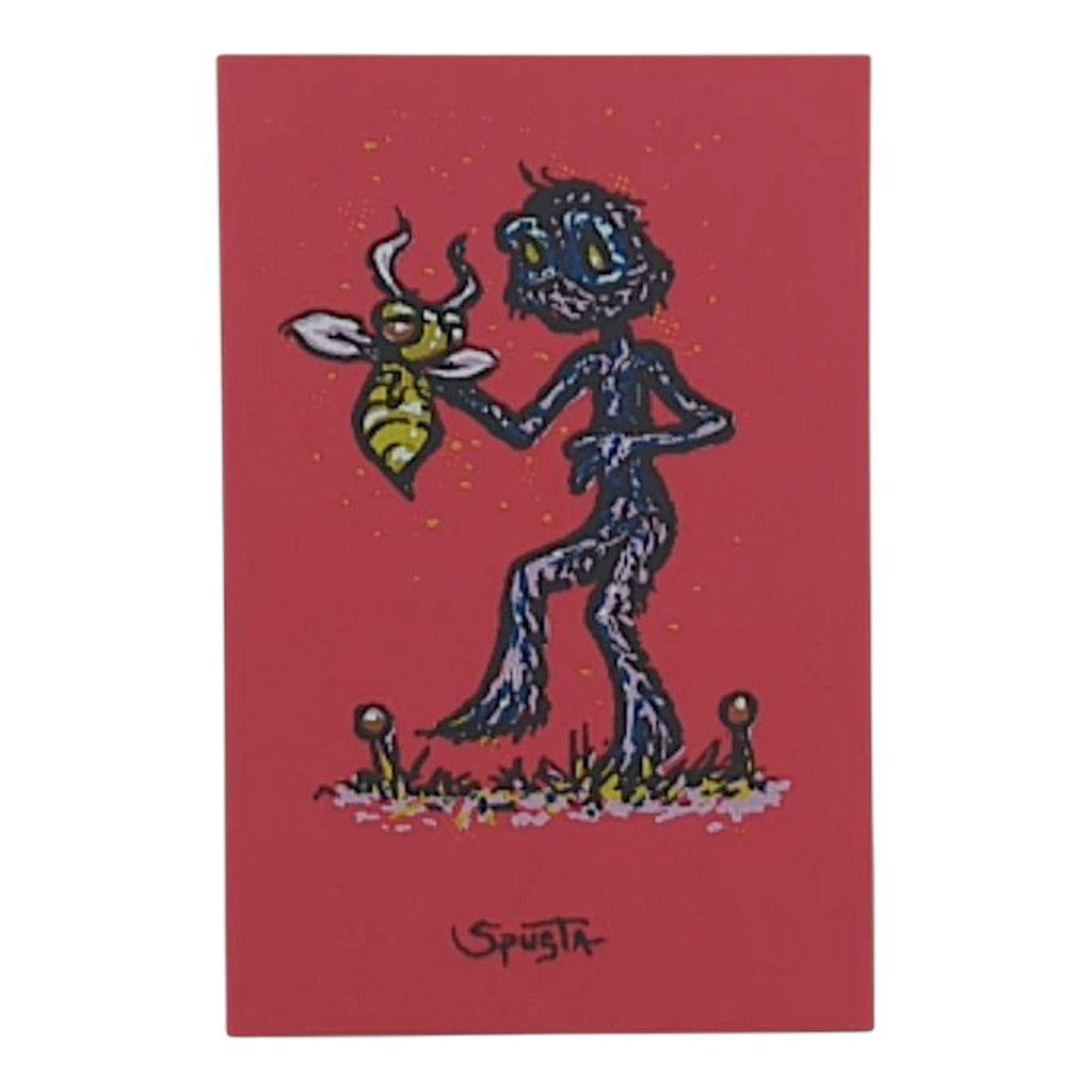 Marq Spusta Bee Keeper (Red) Micro Print