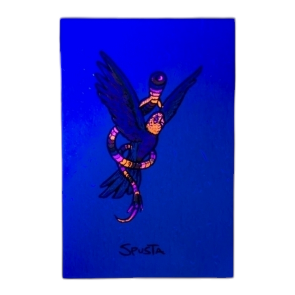 Marq Spusta Bird (Light Blue) Micro Print
