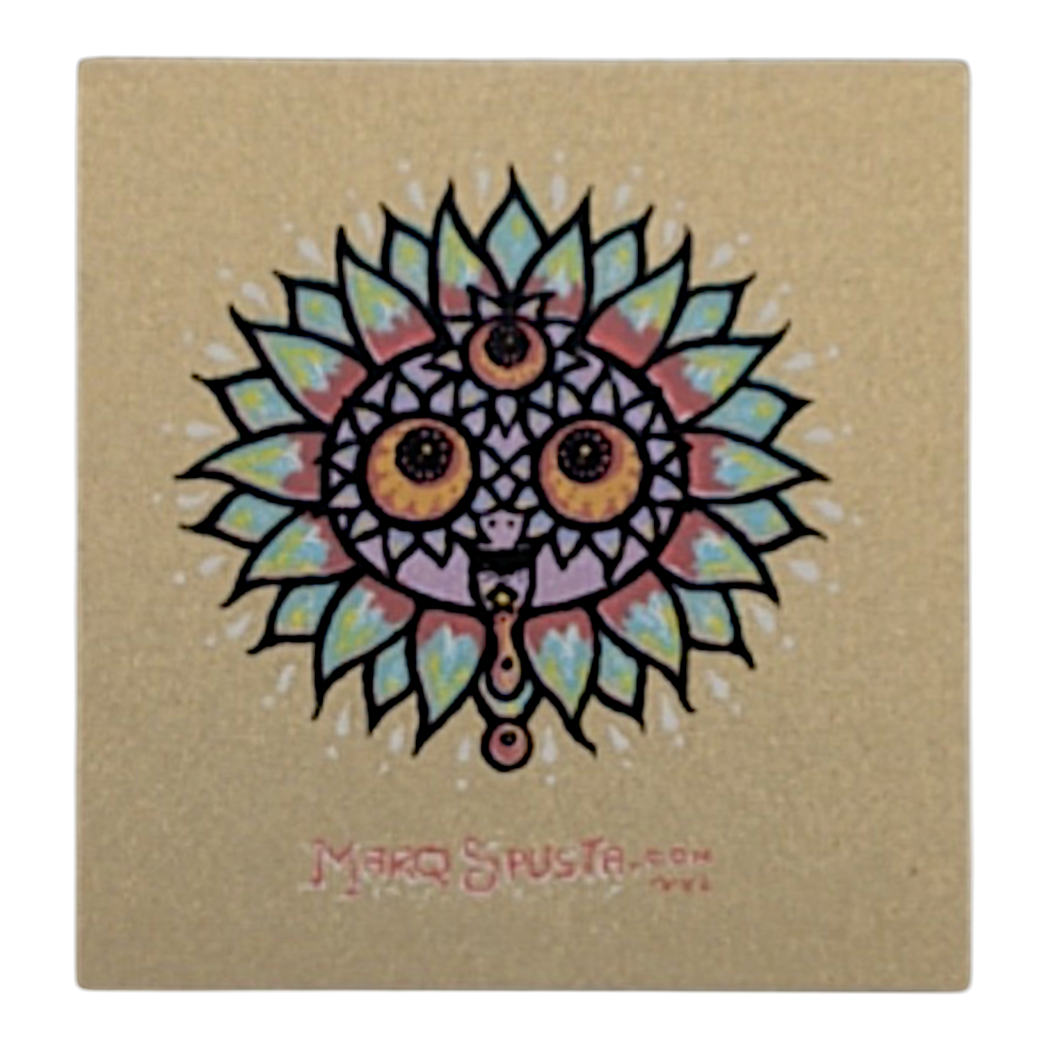 Marq Spusta Bloomer (Listening Gold) Micro Print