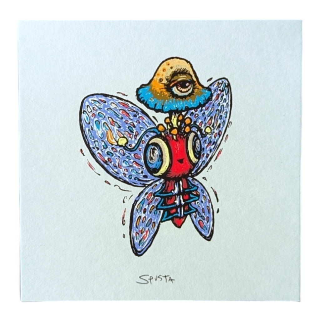 Marq Spusta Blurp (Light Blue) Micro Print