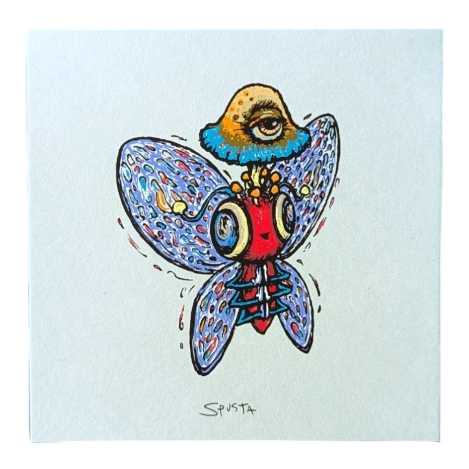 Marq Spusta Blurp (Light Blue) Micro Print