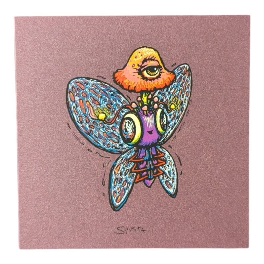 Marq Spusta Blurp (Merlot Shimmer) Micro Print