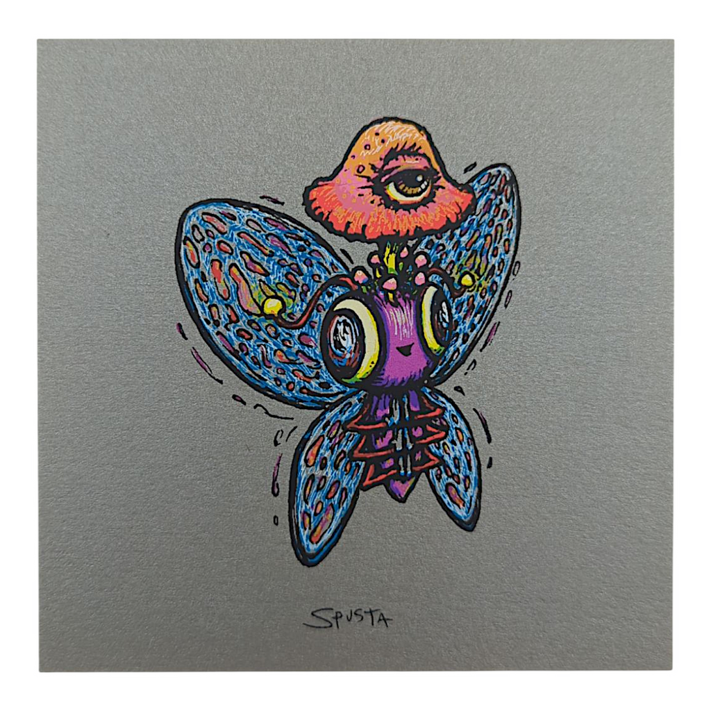 Marq Spusta Blurp (Silver Shimmer) Micro Print