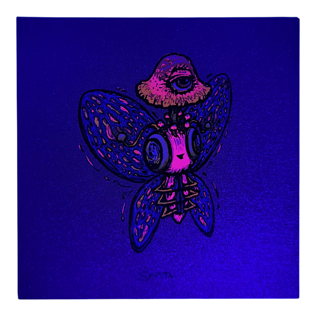 Marq Spusta Blurp (Silver Shimmer) Micro Print