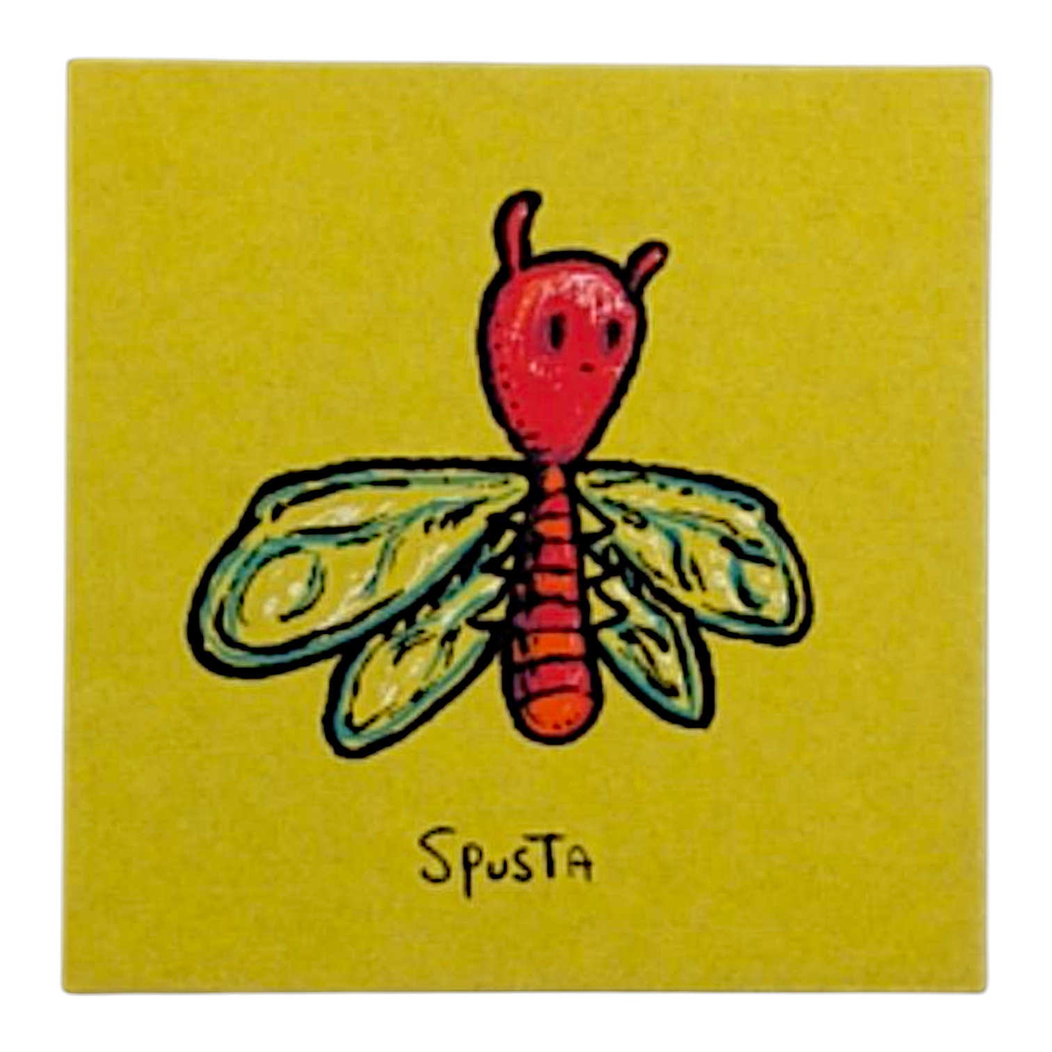 Marq Spusta Bug Micro (Chartreuse) Print
