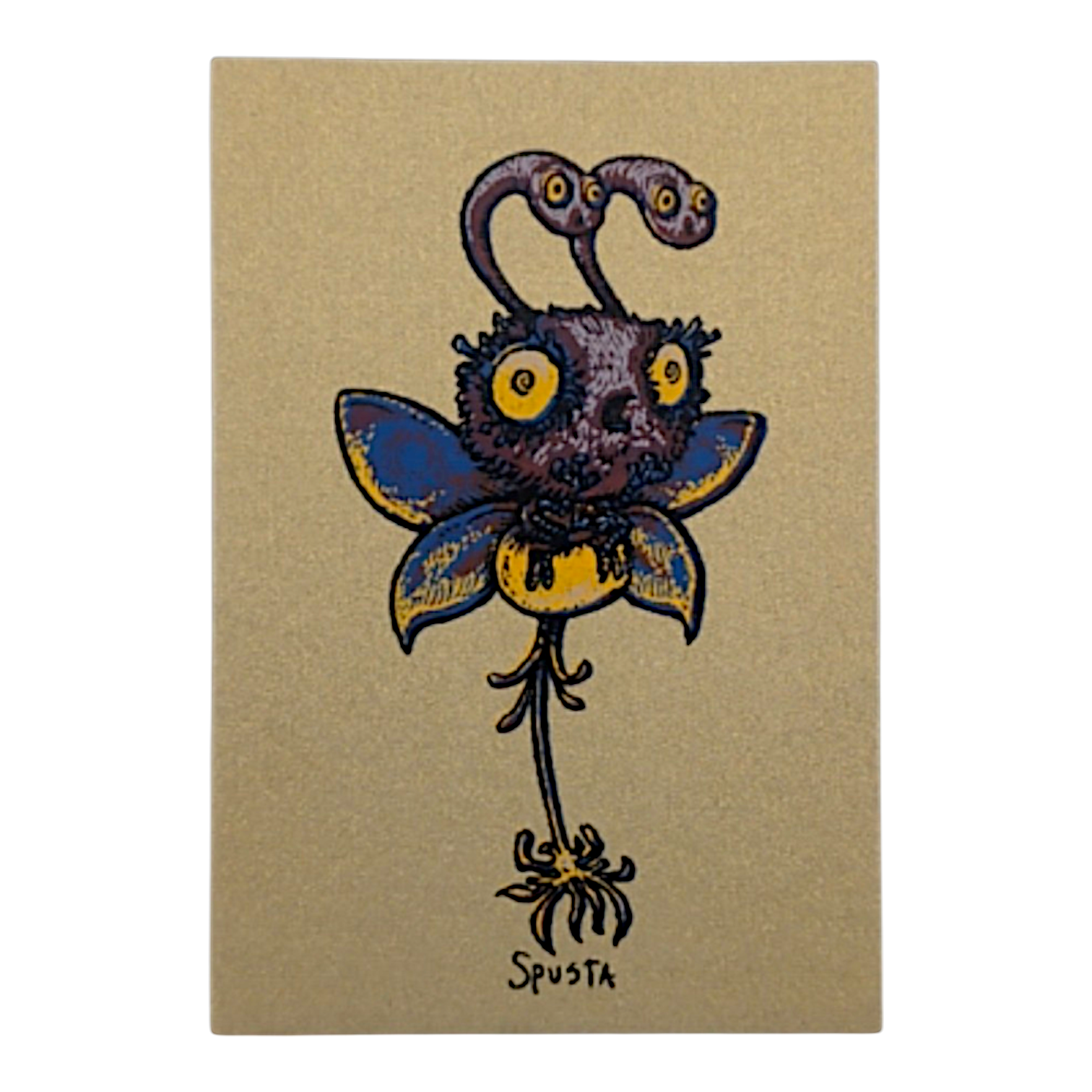 Marq Spusta Bumble Bee (Listening Gold) Micro Print