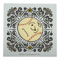 Marq Spusta "Charlie Brown Baseball Head" Micro Print