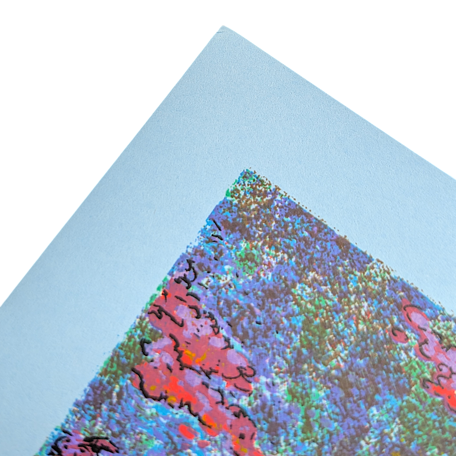 Marq Spusta "Cosmic Confidante" (Blue) Mini Print