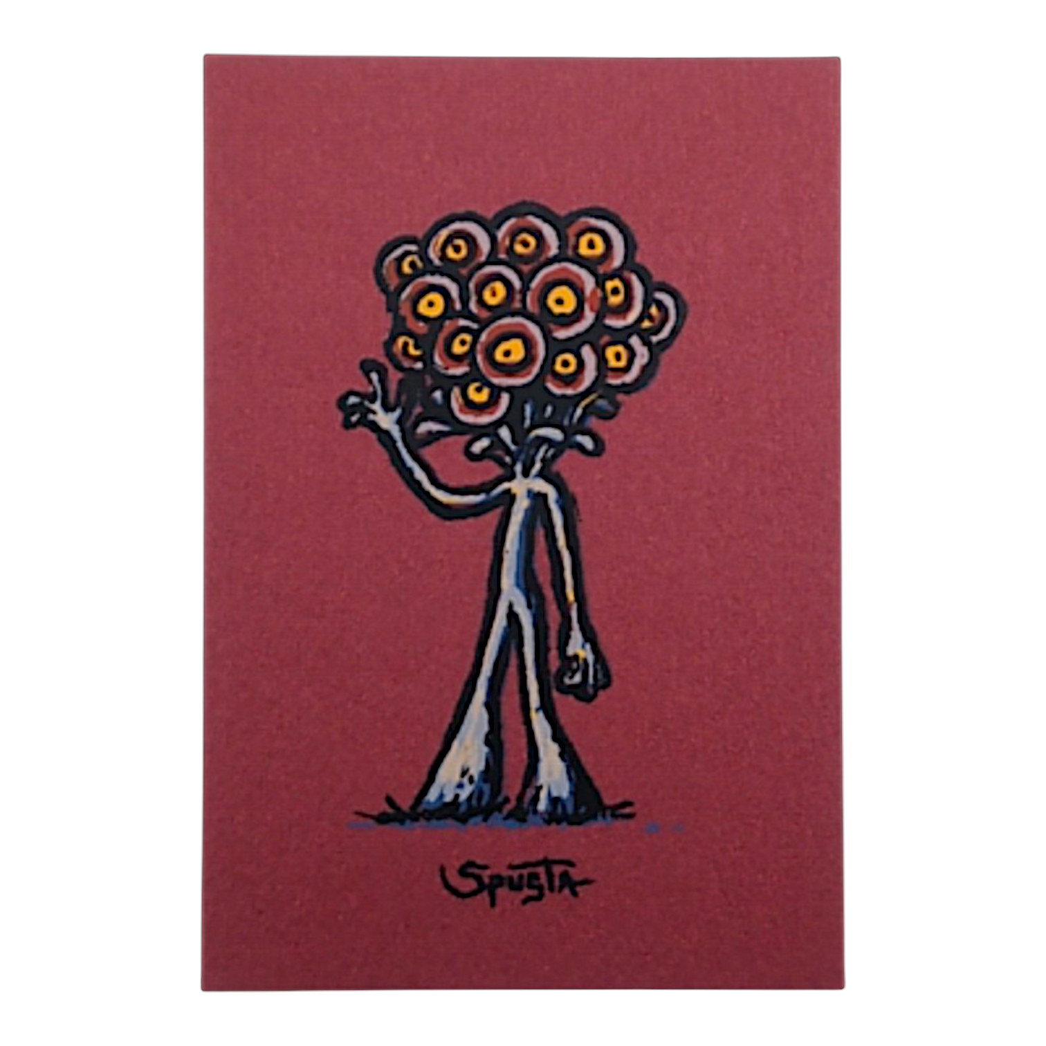Marq Spusta (Cranberry Shimmer) Micro Print