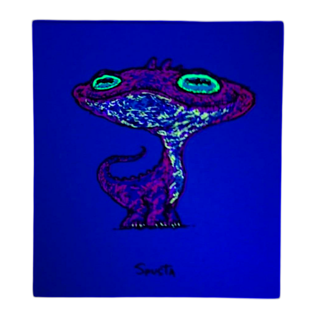 Marq Spusta Baby Dino (White Gold Shimmer) Micro Print