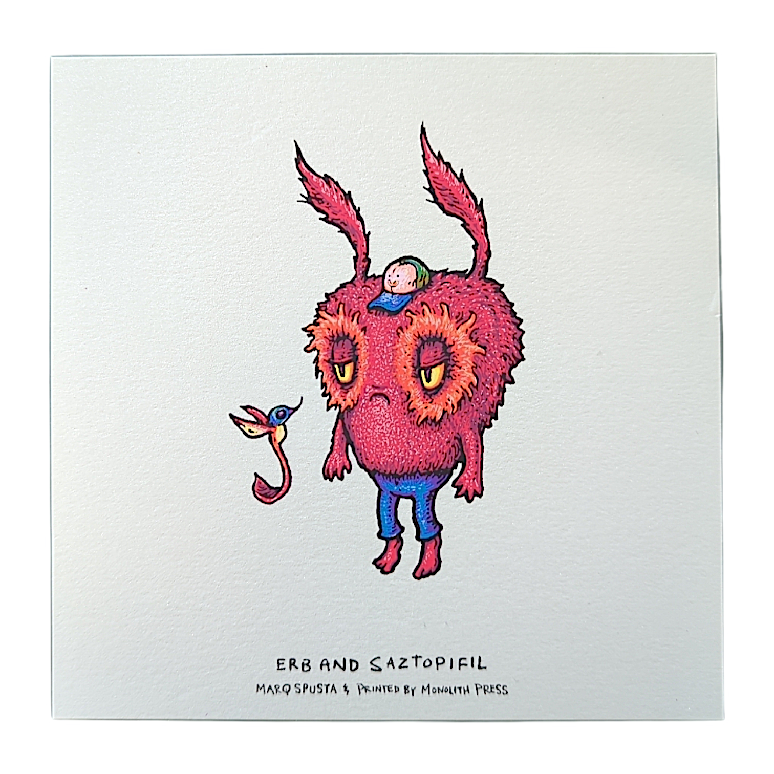 Marq Spusta "Erb and Saztopifil" Mini Print