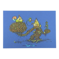 Marq Spusta "Florfuna (Blue Shimmer)" Mini Print