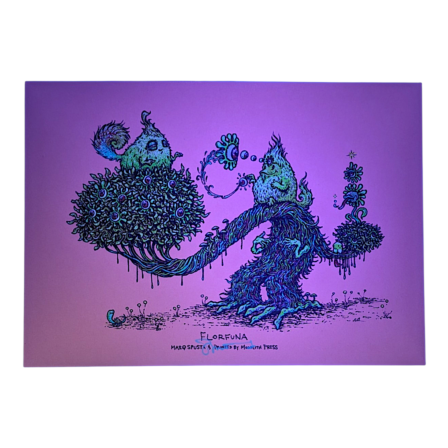 Marq Spusta "Florfuna" Mini Print