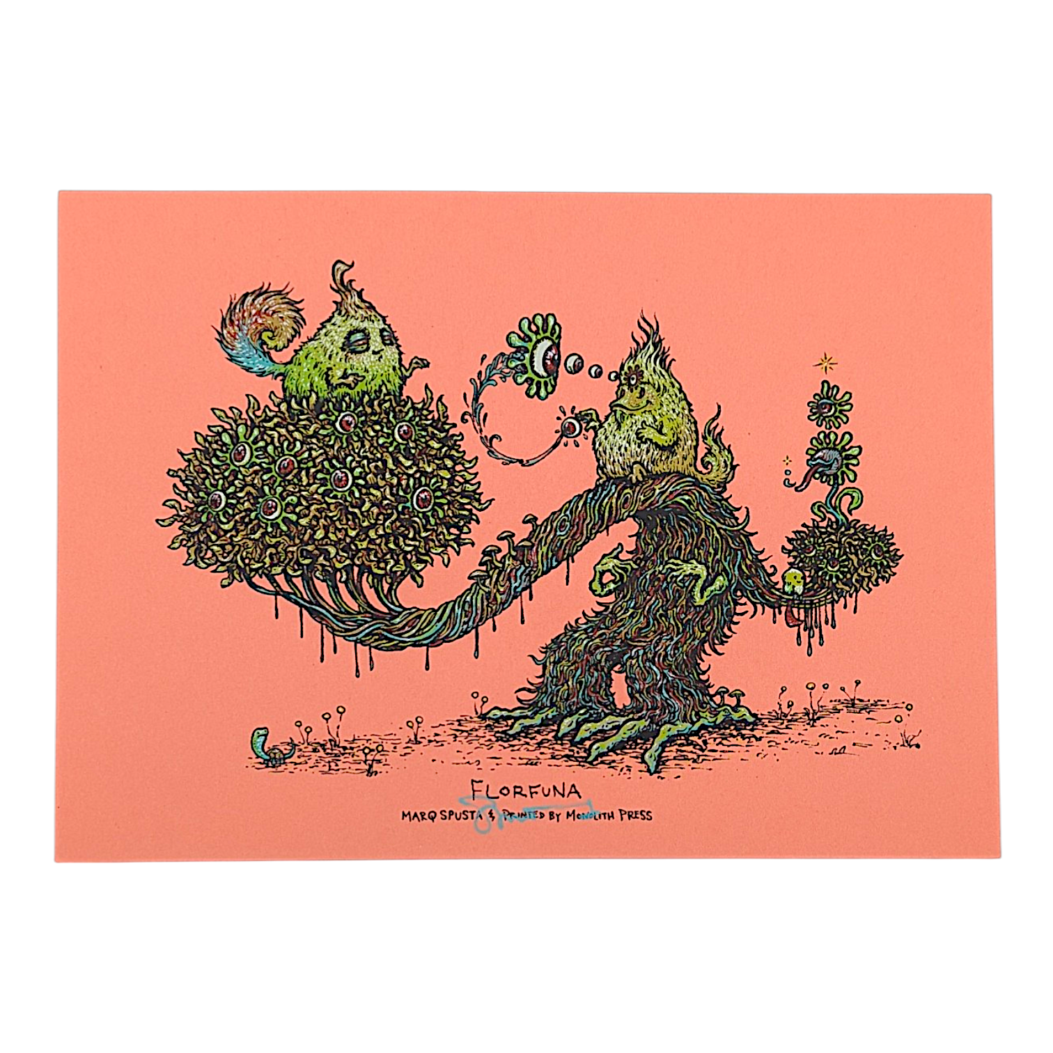 Marq Spusta "Florfuna" Mini Print