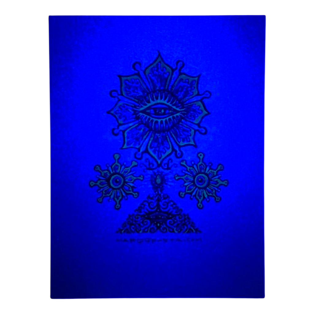 Marq Spusta Flowering Eye (Silver) Micro Print