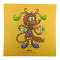 Marq Spusta "Glooby" (Gold Fleck Linen) Mini Print