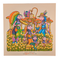 Marq Spusta "Happy Harvesters" (Nude Shimmer) Mini Print