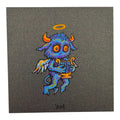 Marq Spusta "Harp Angel" (Black Shimmer) Micro Print