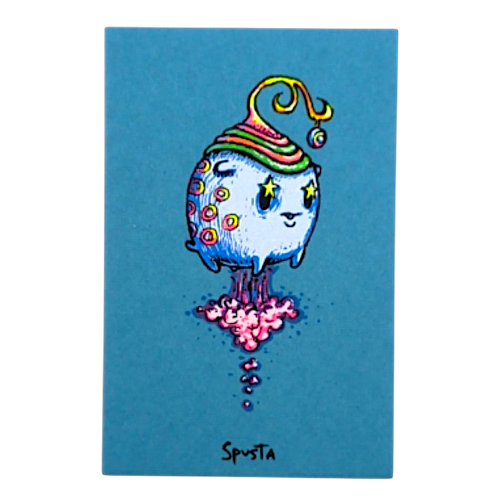 Marq Spusta Kirby (Teal) Micro Print