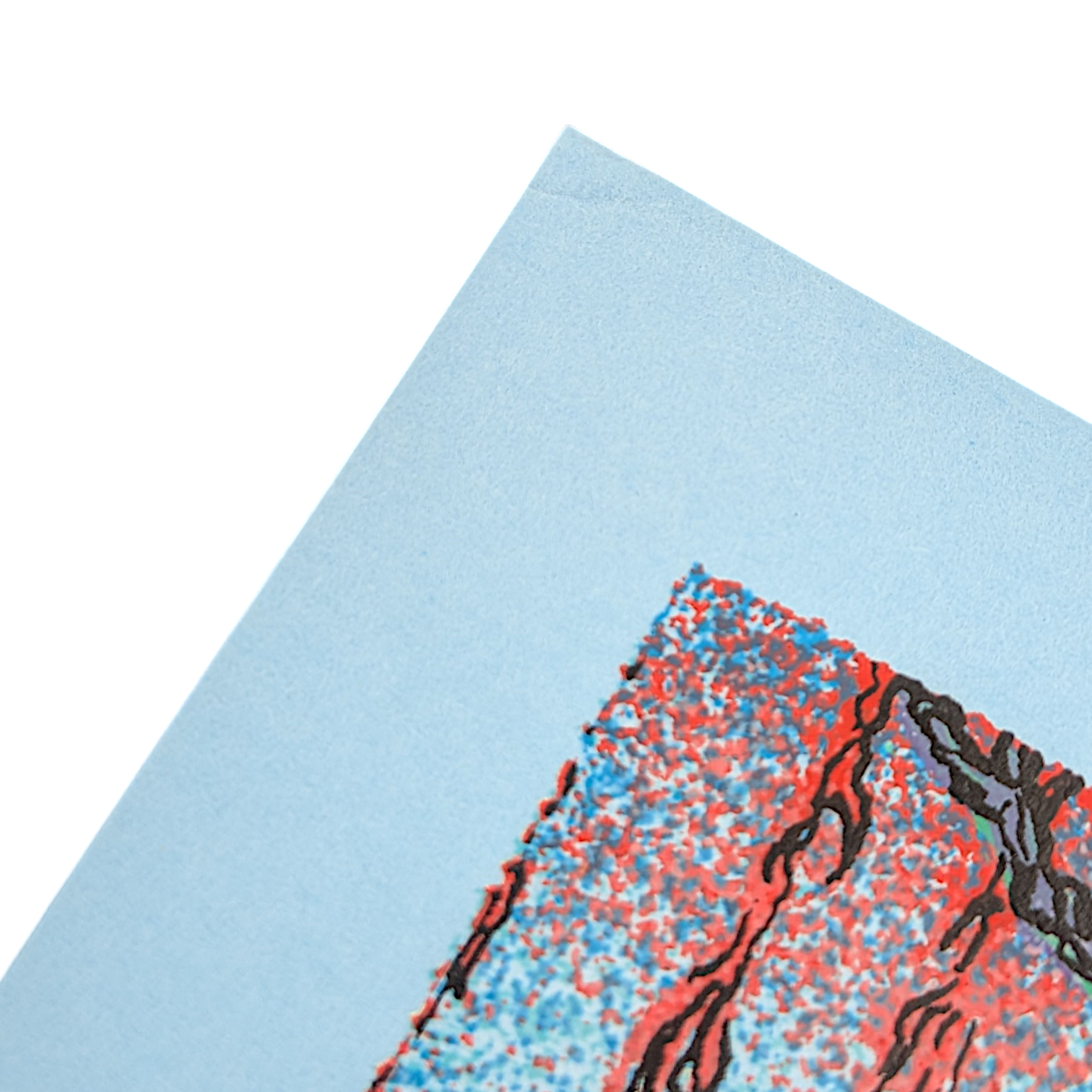 Marq Spusta "Life as a Tree" (Blue) Mini Print