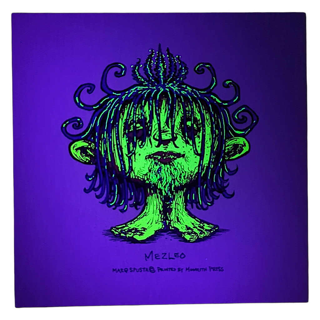 Marq Spusta "Mezleo" (Tan Sandpaper) Mini Print