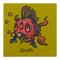 Marq Spusta Third Eye Fish (Chartreuse) Micro Print