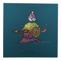 Marq Spusta "On The Move" (Dark Teal) Mini Print
