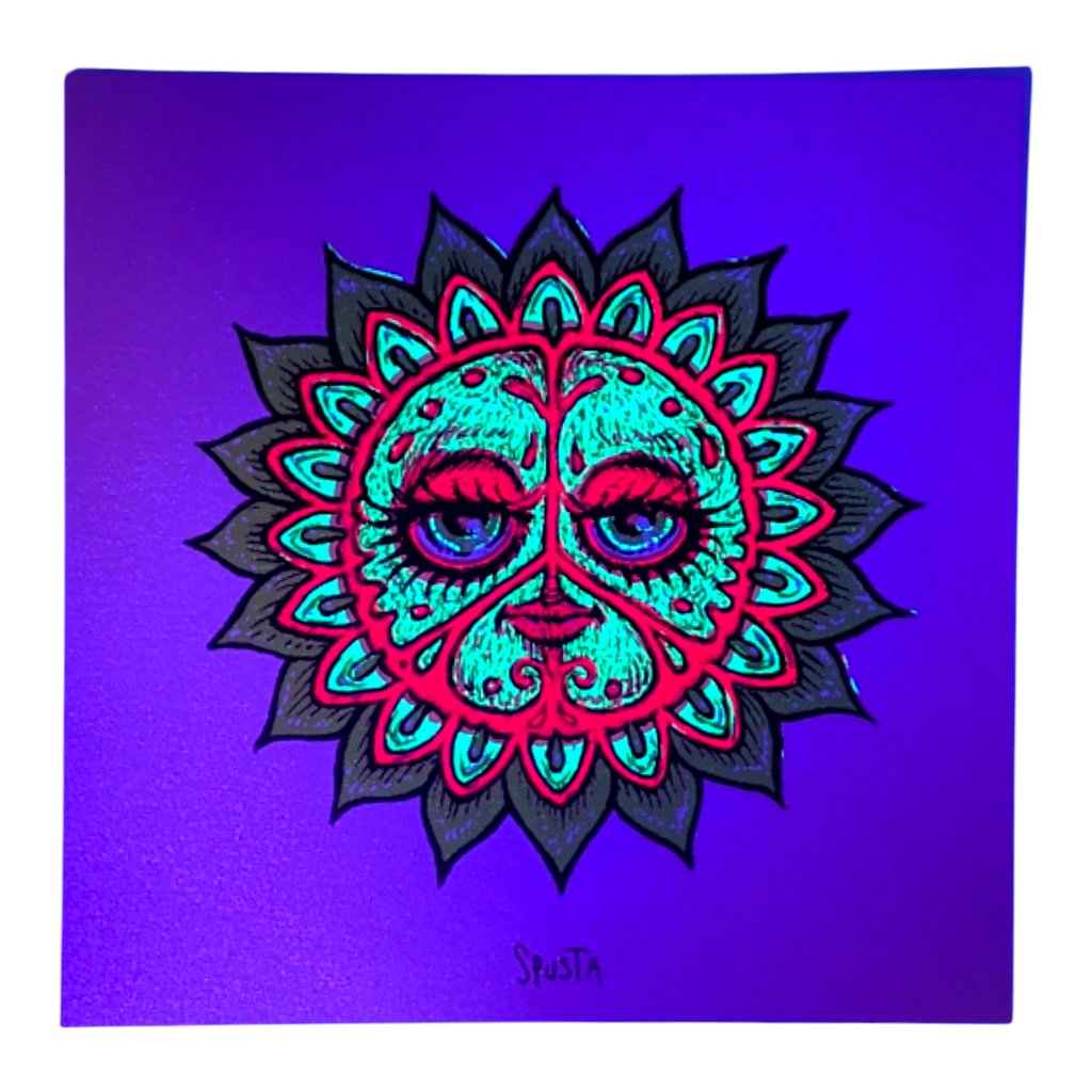 Marq Spusta "Peace Bloom" (Light Pink Shimmer) Micro Print