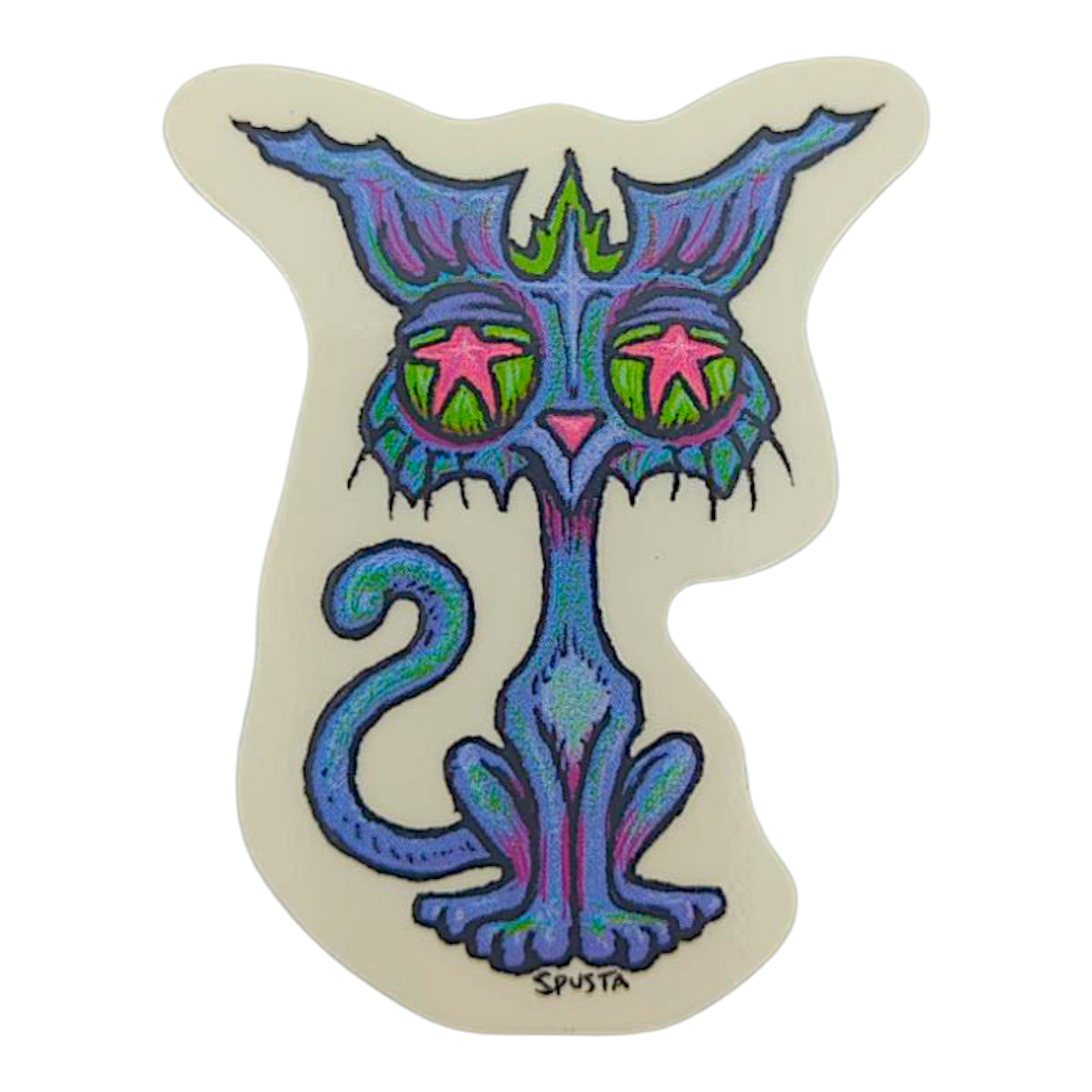 Marq Spusta Percy Cat Sticker
