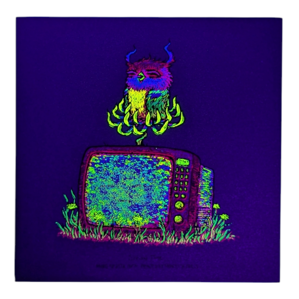 Marq Spusta "Screen Time" (Olive Shimmer) Mini Print