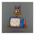 Marq Spusta "Screen Time" (Wet Cement) Mini Print