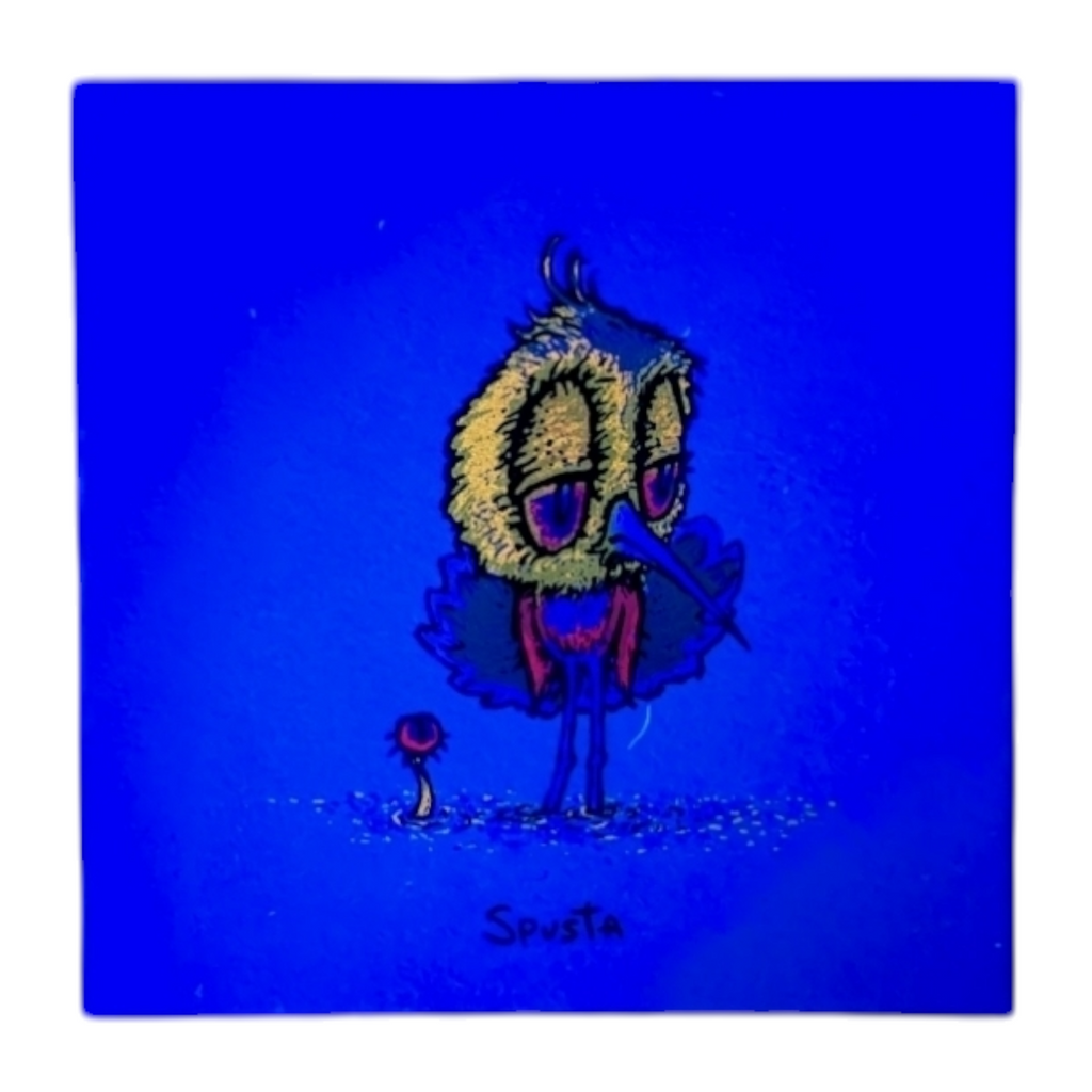 Marq Spusta Skeeter Bird (Light Blue) Micro Print