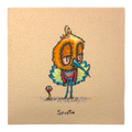 Marq Spusta Skeeter Bird (Nude Shimmer) Micro Print