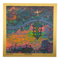 Marq Spusta "Small Town" (Gold) Mini Print