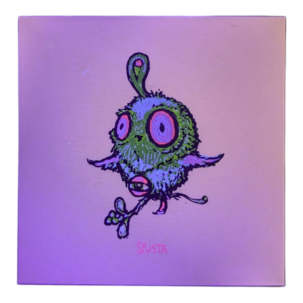 Marq Spusta Smeezy's Bird (Flat Yellow) Micro Print