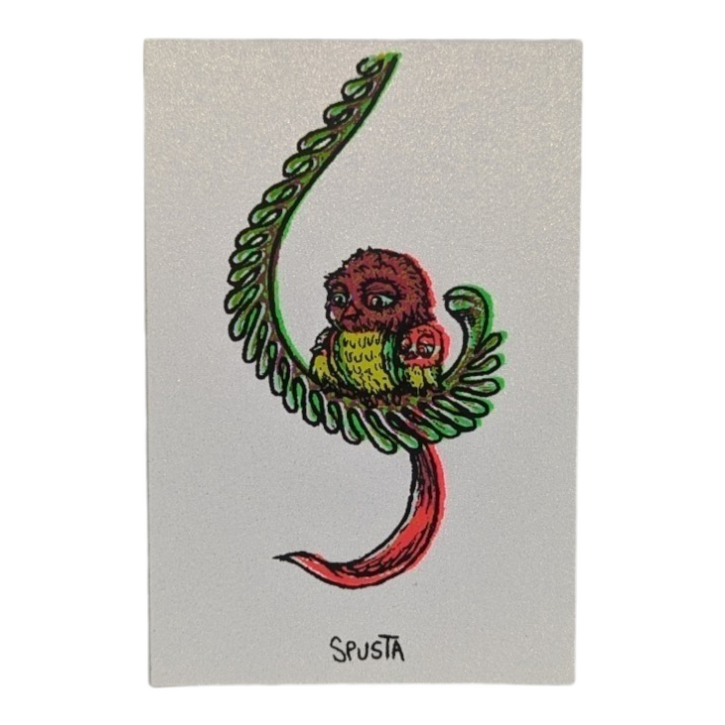 Marq Spusta Some Odd Birds Micro Print