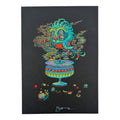 Marq Spusta "Spinning Soundly" (Black) Mini Print