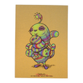 Marq Spusta "Squeezums" (Gold Sparkle Linen) Mini Print